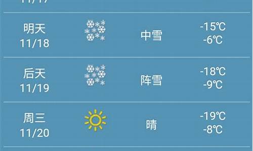 黑龙江天气预报一周15天查询_黑龙江天气